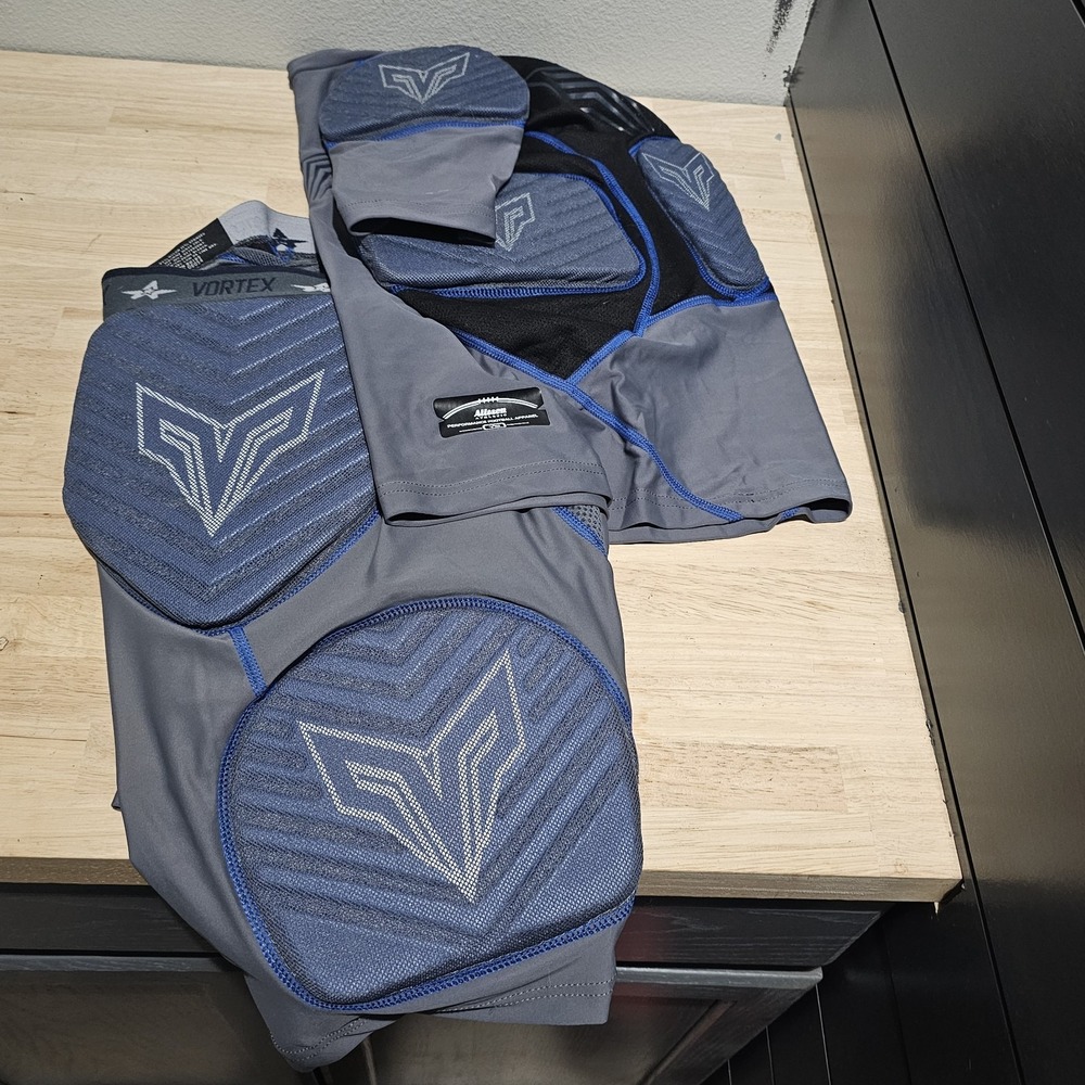 Alleson YS Performance Football Padded Shirt And Girdle - Size Youth Small